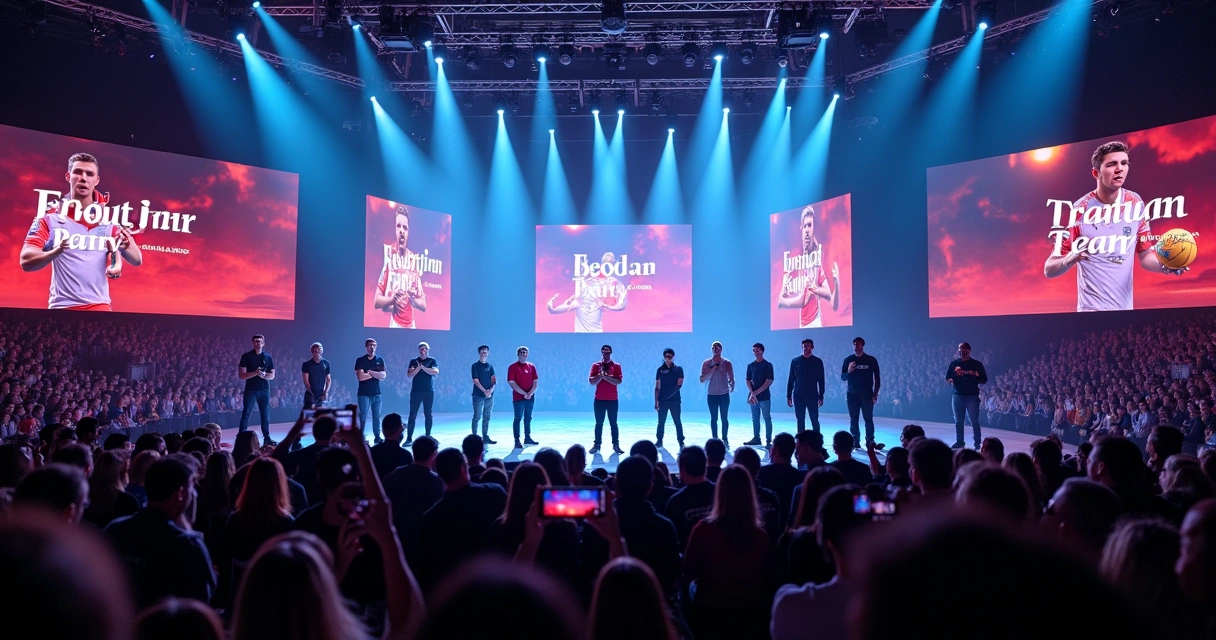 Presidentes apresentam os times da Kings League em um palco digital de esportes 